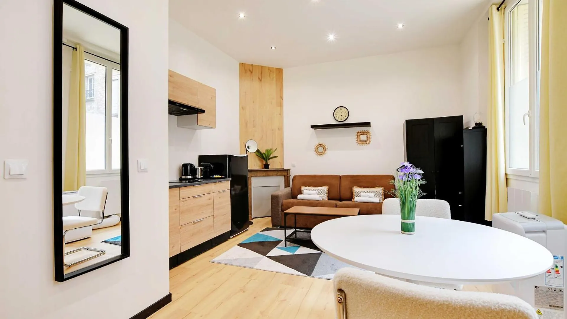 פריז Peaceful Studio - 2P - Buttes-Chaumont With Ac דירה